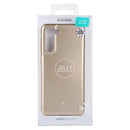 For Samsung Galaxy S21+ 5G GOOSPERY JELLY Full Coverage Soft Case(Gold)