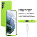 For Samsung Galaxy S21+ 5G GOOSPERY JELLY Full Coverage Soft Case(Green)