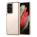 For Samsung Galaxy S21 Ultra 5G GOOSPERY JELLY Full Coverage Soft Case(Gold)