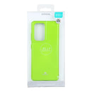 For Samsung Galaxy S21 Ultra 5G GOOSPERY JELLY Full Coverage Soft Case(Green)