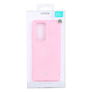For Samsung Galaxy S21 Ultra 5G GOOSPERY JELLY Full Coverage Soft Case(Pink)