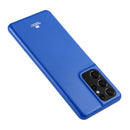 For Samsung Galaxy S21 Ultra 5G GOOSPERY JELLY Full Coverage Soft Case(Blue)