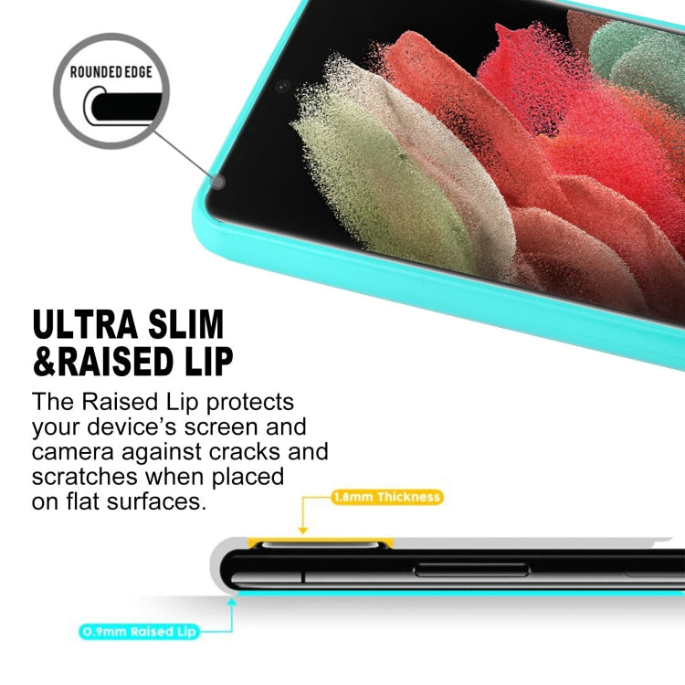 For Samsung Galaxy S21 Ultra 5G GOOSPERY JELLY Full Coverage Soft Case(Gold)