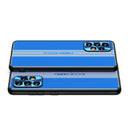 For Samsung Galaxy A52 5G Jianfeng Series TPU+ Metal Shockproof Protective Case(Blue)