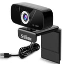 SriHome SH003 2.0 Mega Pixels 1080P USB 2.0 / 3.0 HD Computer Camera Built-in Noise Reduction Microphone