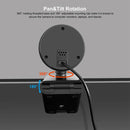SriHome SH008 2.0 Mega Pixels 1080P USB 2.0 / 3.0 HD Computer Camera Built-in Noise Reduction Microphone
