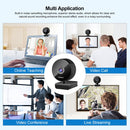 SriHome SH008 2.0 Mega Pixels 1080P USB 2.0 / 3.0 HD Computer Camera Built-in Noise Reduction Microphone