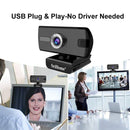 SriHome SH004 3.0 Mega Pixels USB 2.0 / 3.0 HD Computer Camera Built-in Noise Reduction Microphone