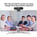 SriHome SH002 4.0 Mega Pixels USB 2.0 / 3.0 HD Computer Camera Built-in Noise Reduction Microphone