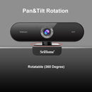 SriHome SH002 4.0 Mega Pixels USB 2.0 / 3.0 HD Computer Camera Built-in Noise Reduction Microphone