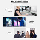 SriHome SH002 4.0 Mega Pixels USB 2.0 / 3.0 HD Computer Camera Built-in Noise Reduction Microphone