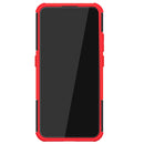 For Nokia 3.4 / 5.4 Tire Texture Shockproof TPU+PC Protective Case with Holder(Red)