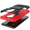 For Nokia 3.4 / 5.4 Tire Texture Shockproof TPU+PC Protective Case with Holder(Red)