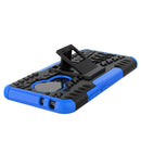 For Nokia 3.4 / 5.4 Tire Texture Shockproof TPU+PC Protective Case with Holder(Blue)