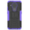 For Nokia 3.4 / 5.4 Tire Texture Shockproof TPU+PC Protective Case with Holder(Purple)