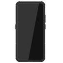 For Nokia 3.4 / 5.4 Tire Texture Shockproof TPU+PC Protective Case with Holder(Black)