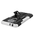 For Nokia 3.4 / 5.4 Tire Texture Shockproof TPU+PC Protective Case with Holder(White)