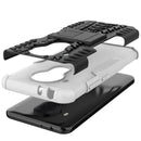 For Nokia 3.4 / 5.4 Tire Texture Shockproof TPU+PC Protective Case with Holder(White)