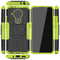 For Nokia 3.4 / 5.4 Tire Texture Shockproof TPU+PC Protective Case with Holder(Green)