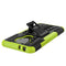 For Nokia 3.4 / 5.4 Tire Texture Shockproof TPU+PC Protective Case with Holder(Green)