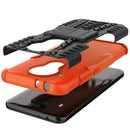 For Nokia 3.4 / 5.4 Tire Texture Shockproof TPU+PC Protective Case with Holder(Orange)
