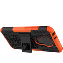 For Nokia 3.4 / 5.4 Tire Texture Shockproof TPU+PC Protective Case with Holder(Orange)