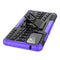 For Samsung Galaxy A72 5G / 4G Tire Texture Shockproof TPU+PC Protective Case with Holder(Purple)