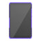 For Lenovo Tab M8 (2020) TB-8705F 8.0 inch Tire Texture Shockproof TPU+PC Protective Case with Holder(Purple)