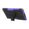 For Lenovo Tab M8 (2020) TB-8705F 8.0 inch Tire Texture Shockproof TPU+PC Protective Case with Holder(Purple)