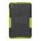 For Lenovo Tab M8 (2020) TB-8705F 8.0 inch Tire Texture Shockproof TPU+PC Protective Case with Holder(Green)