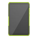 For Lenovo Tab M8 (2020) TB-8705F 8.0 inch Tire Texture Shockproof TPU+PC Protective Case with Holder(Green)