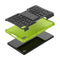 For Lenovo Tab M8 (2020) TB-8705F 8.0 inch Tire Texture Shockproof TPU+PC Protective Case with Holder(Green)