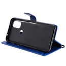 For OnePlus Nord N10 5G 3D Butterflies Embossing Pattern Horizontal Flip Leather Case with Holder & Card Slot & Wallet(Blue)