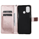 For OnePlus Nord N10 5G 3D Butterflies Embossing Pattern Horizontal Flip Leather Case with Holder & Card Slot & Wallet(Rose Gold)