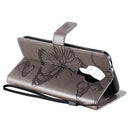 For Nokia 3.4 3D Butterflies Embossing Pattern Horizontal Flip Leather Case with Holder & Card Slot & Wallet(Grey)