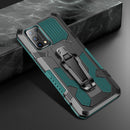 For OPPO Reno5 5G Machine Armor Warrior Shockproof PC + TPU Protective Case(Army Green)