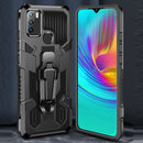 For OPPO Reno5 5G Machine Armor Warrior Shockproof PC + TPU Protective Case(Army Green)