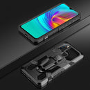 For OPPO Reno5 5G Machine Armor Warrior Shockproof PC + TPU Protective Case(Space Gray)
