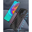 For OPPO Reno5 5G Machine Armor Warrior Shockproof PC + TPU Protective Case(Space Gray)