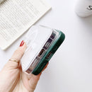 Clear PC + TPU Full Coverage Shockproof Magnetic Magsafe Case For iPhone 11(Black)