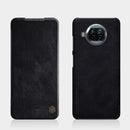 For Xiaomi Mi 10T Lite 5G / Redmi Note 9 Pro 5G NILLKIN QIN Series Crazy Horse Texture Horizontal Flip Leather Case with Card Slot(Black)