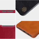 For Xiaomi Mi 10T Lite 5G / Redmi Note 9 Pro 5G NILLKIN QIN Series Crazy Horse Texture Horizontal Flip Leather Case with Card Slot(Black)