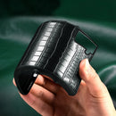 For Samsung Galaxy S21 Ultra 5G SULADA Shockproof TPU + Handmade Leather Case(Black)