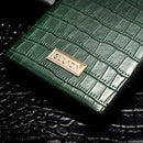 For Samsung Galaxy S21 Ultra 5G SULADA Shockproof TPU + Handmade Leather Case(Black)