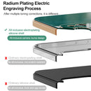 6D Electroplating Full Coverage Silicone Protective Case with Magnetic Ring Holder For iPhone 8 / 7(Black)