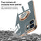 6D Electroplating Full Coverage Silicone Protective Case with Magnetic Ring Holder For iPhone XR(Green)