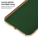6D Electroplating Full Coverage Silicone Protective Case with Magnetic Ring Holder For iPhone XR(Green)