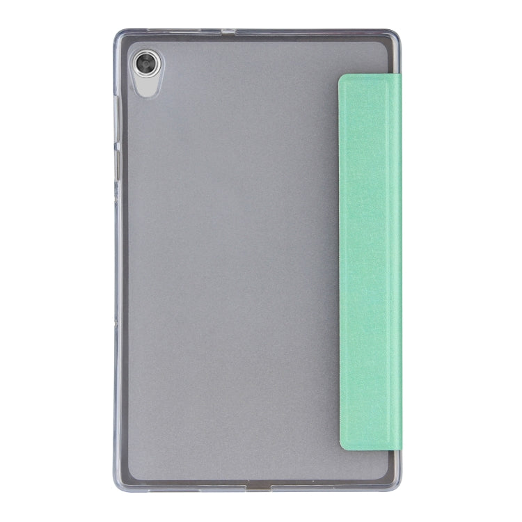 For Lenovo Tab M10 HD Gen 2 (TB-X306F) Coloured Drawing Pattern Horizontal Flip Leather Case with Three-folding Holder(Avocado)