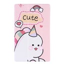 For Lenovo Tab M10 HD Gen 2 (TB-X306F) Coloured Drawing Pattern Horizontal Flip Leather Case with Three-folding Holder(Pink Dinosaur)