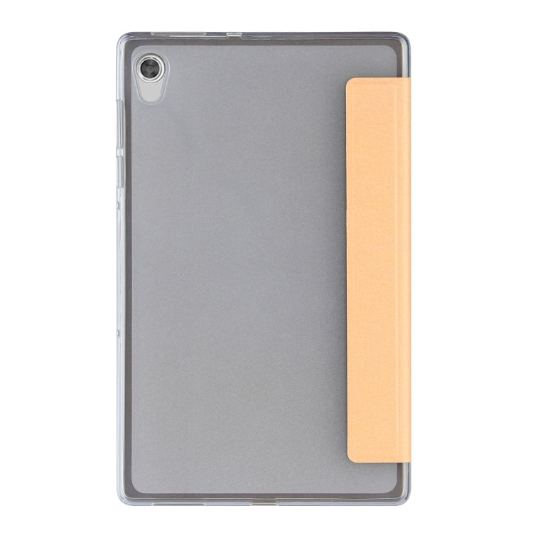 For Lenovo Tab M10 HD Gen 2 (TB-X306F) Coloured Drawing Pattern Horizontal Flip Leather Case with Three-folding Holder(Cute)